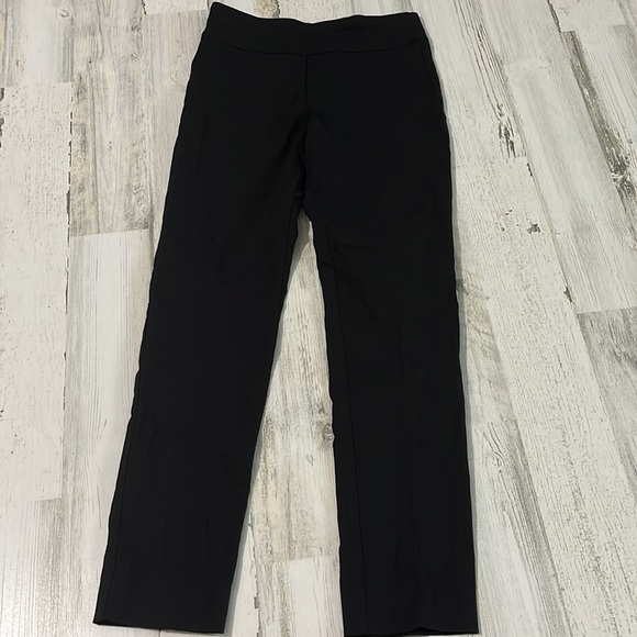 Krazy Larry Black Pull On Pants Size 0 - Picture 3 of 9